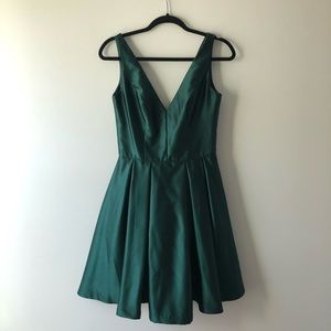 Betsy & Adam Green Sleeveless Dress